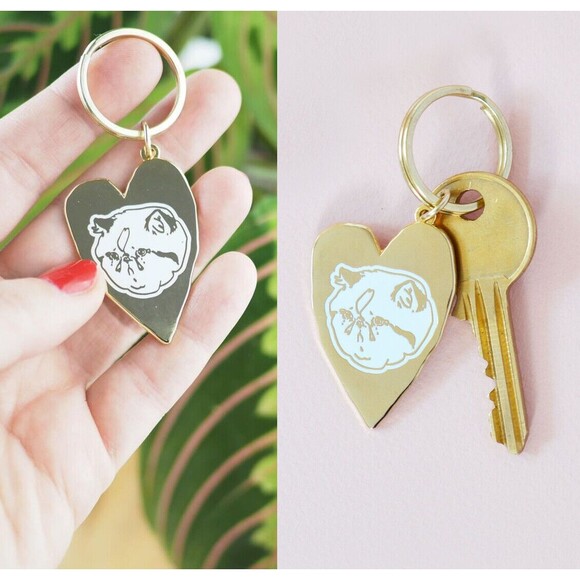 ❤︎ Hello Harriet ❤︎ Cat keychain - Picture 1 of 6